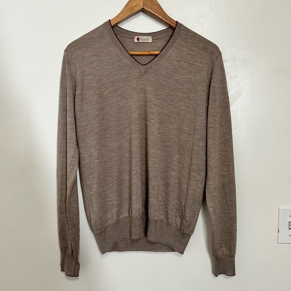 Tasselli Other - Tasselli cashmere silk v neck sweater